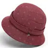 Sombrero de pescador para mujeres de mediana edad y mayores, sombrero para mamá de 60 años, sombrero de tela elegante de primavera para personas mayores, sombrero de pescador con protección solar para señoras mayores