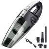 Aspiradora Inalámbrica para Coche Alta Potencia 120W Coche Hogar Doble Uso Portátil Recargable Seco y Húmedo Gran Succión Inglés Transfronterizo
