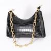 Europa y Estados Unidos cadena gruesa hueca de metal transfronteriza cadena para bolso moda simple un solo hombro axila bolso casual accesorios de cadena