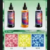 Paquete de Materiales para Teñido Tie-Dye DIY Marley para Niños Set Bufanda Cuadrada Pigmento Especial para Teñido Tie-Dye de Yunnan Tela para Teñir