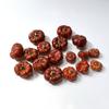 [Calabaza rojo oscuro] Decoración navideña Halloween calabaza roja pequeña flores secas fruta seca especímenes de plantas
