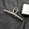 Oferta Especial Transfronteiriça Moda Acessórios de Cabelo Coque Grampo de Cabelo Presilha de Tubarão Presilha com Strass Acessório de Cabelo em Formato de Coração Gravata Borboleta Grampo de Cabelo para Menina