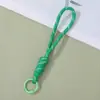 Nuevo cordón de teléfono móvil de encaje colorido, llavero con cuentas DIY, colgante, anticaída, cuerda tejida a mano, accesorio para bolsa, venta al por mayor
