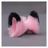 Dropshipping Diadema Lolita Pinzas de Oreja de Animal de Peluche Pinza Lateral de Oreja de Gato Accesorios para el Cabello Pinza para el Cabello de Oreja de Zorro Combinación de Colores