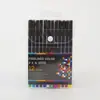 Amazon Transfronterizo Pluma de Gouache de Color Pluma de Trazo para Pintura a Base de Agua Pluma para Diario Personal Pluma de Aguja Muy Fina Traje 100 Colores