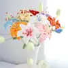 Venta Caliente Transfronteriza Rama de Flor de Lirio Tejida a Crochet Hecha a Mano Lana Tejido Flor Artificial Decoración del Hogar Regalo Venta al por Mayor