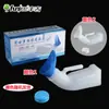 Urinal engrosado de 1000 ml con boca ancha e interfaz, puede estar de pie, tapa de rosca sellada, hermético, orinal, orinal para hombres y mujeres