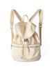 Design estilo coreano mochila esportiva preta simples de nylon para mulheres, para o trabalho, estudante universitário, viagem