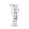 Venta al por mayor de fábrica Taza medidora de plástico Resistente a altas temperaturas Taza medidora cónica Taza graduada Taza medidora engrosada de PP Taza medidora triangular