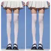 Medias Blancas Calcetines de Terciopelo de Verano Hasta la Rodilla Calcetines Finos para Pantorrilla Estilo Jk Estudiantes de Longitud Media Calcetines Altos de Mujer Modernos