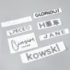 Moldagem por Injeção de ABS Vários Tipos de Emblemas de Carro Galvanizados, Placas de Alumínio para Carros, Placas de Identificação, Placas de Licença para Veículos Elétricos, Emblemas Personalizados em Estoque