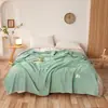 Manta de forro polar de leche para gofres, manta de forro polar coral, manta para siesta, manta para sofá de oficina, manta de franela, colcha