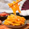 Verduras encurtidas deshebradas Fuling auténticas, envasadas en bolsas, perfectas para mezclar con arroz, fideos o como guarnición para gachas o congee.; un bocadillo salado para disfrutar con las comidas; una especialidad de Chongqing