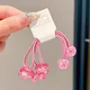 Elásticos Coloridos de Cabelo de Coelho para Crianças, Elásticos Duplos de Alta Qualidade para Rabo de Cavalo, Acessórios de Cabelo Fofos e Luxuosos para Meninas Bebês