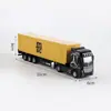 Camión de Contenedores de Aleación Modelo 1:43 Remolque de Juguete para Niños Transfronterizo Nuevo Producto Logo Imprimible Regalo Al Por Mayor