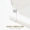 Collar de borla de cuerpo entero con diamantes para mujer, diseño de nicho con sensación de lujo ligero y alta gama, exquisita cadena para la clavícula, regalo