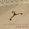 Mini Cabide de Metal para Roupas de Bonecas Artesanais DIY e Suporte de Exibição para Bonecas de Algodão