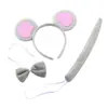 Venta al por mayor de fabricantes Varios Diademas con Orejas de Gato Estampado de Leopardo, Accesorios para el Cabello con Orejas de Animal para Festivales, Fiestas de Baile y Disfraces