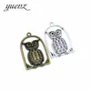 YuenZ nueva y popular joyería accesorios búho retro aleación colgante accesorios al por mayor D156