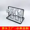 Porta-copos Personalizado, Suporte de Armazenamento para Copos de Água, Porta-copos de Vidro, Suporte Invertido para Copos de Água, Suporte de Armazenamento para Porta-copos, Porta-xícaras de Chá, Porta-copos de Café