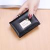 Carteira Feminina Estilo Coreano Novo Estilo, Carteira Curta Simples e Fashion para Estudantes Femininas, Porta-Cartões Clip de Carteira Porta-Moedas com 70% de Desconto