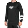 Roupa de Montanhismo Ciclismo e Motociclismo de Manga Longa para Exterior, Secagem Rápida, Respirável, Roupa de Downhill Masculina de Verão com Gola Redonda 100%