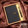 Diário A5 Caderno Souvenir Universitário Conjunto de Caixa de Presente Estilo Chinês Bloco de Notas para Reuniões Logo Personalizado Negócios