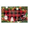Tela de Fondo Feliz Navidad Decoración Festiva Fiesta Luz LED Iluminada Foto Fotografía Colgante Tela Banner Iluminación LED