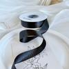 Rollo Grande de 50 Yardas Accesorios de Satín, Cinta Plateada, Accesorios para el Cabello con Moño, Nuevos Accesorios Florales Decorativos Estilo Coreano