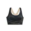 Sutiã Esportivo Feminino Sem Costura com Fechamento Frontal Cruzado Correção Beleza Costas Push-Up Coleta Lateral dos Seios Sem Fio Anti-Queda