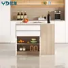Fabricante Popular Alemão 2026 Bancada de Ilha de Cozinha Ilha Lateral de Jantar Mesa de Jantar Aberta Bar