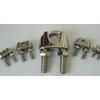 Em estoque Fornecimento de aço inoxidável Chuck Wire Cable Clamp Chuck New American Die Forging Chuck