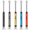 Cozinha estendida ignitor pistola de ignição usb recarregável vela fogão a gás mangueira de metal arco ignitor lote