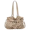 Bolso plisado de lunares de moda de estilo coreano para mujer, nuevo bolso de hombro o axila simple y versátil de gran capacidad para ir al trabajo