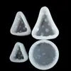 Molde de silicona líquida para queso triangular, molde para decoración de pastel de mousse de azúcar, arcilla blanda, pegamento, yeso