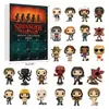 Navidad Transfronteriza Stranger Things Hombre de Jengibre Calendario de Adviento Caja Sorpresa Decoración de Árbol de Navidad Adorno Colgante Acrílico