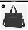 Moda Nuevo Bolso de Mano para Hombre Maletín de Negocios Bolso Cruzado al Hombro Temperamento Suave Bolsa para Computadora Bolso Casual de Moda para Hombre