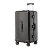 Juego de Maletas de Marco de Aluminio de Gran Capacidad, Maleta Trolley de Tres Piezas para Mujer, Ruedas Universales Engrosadas, Maleta con Cerradura de Contraseña para Hombre, Duradera