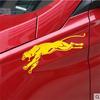 Calcomanías para autos nuevos transfronterizas, calcomanías decorativas para la carrocería y el espejo retrovisor, patrón de animal leopardo, calcomanías personalizadas para autos modificados