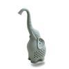 Venta al por mayor del fabricante Fabricante de té de silicona con forma de elefante Hogar Filtro de té creativo Fugas de té Accesorios para juego de té