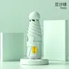 Sombrilla de Sol, Protección Solar, Protección UV, Doble Uso para Sol y Lluvia, Plegable Compacta Portátil Mini Cápsula para Mujer Venta al por Mayor