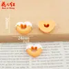 Juguetes de Comida en Miniatura de Donas de Chocolate, Materiales Hechos a Mano, Pegamento de Crema DIY, Accesorios de Resina, Accesorios para el Cabello, Fundas para Teléfonos Móviles