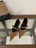 Novedad Otoño 2025 Moda Versátil Punta Fina Gamuza Zapatos Individuales para Mujer Elegantes Tacón Grueso Sin Cordones Poco Profundos Zapatos de Trabajo