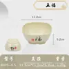 Tazones Pequeños de Melamina de 4.5 pulgadas, Tazones Cuadrados Comerciales, Tazones Específicos para Arroz de Restaurante, Tazones para Sopa, Tazones para Salsas de Restaurante de Hot Pot de Imitación de Porcelana
