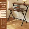 Escritorio Plegable, Escritorio de Computadora sin Instalación, Mesa Pequeña para Estudiante en Casa, Dormitorio, Mesita de Noche, Escritorio Simple para Escribir, Escritorio de Oficina