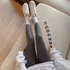 Pantalones de tiburón de verano de ocho puntas para mujer, Leggings sin costuras de cintura alta, Estilo delgado para figuras petite, Mallas de yoga con control de abdomen, Alta elasticidad