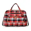 Bolsa de Viagem Xadrez, Bolsa de Bagagem de Viagem Leve, Bolsa de Viagem para Passeios, Bolsa para Guardar Roupas, Bolsa de Grande Capacidade para Trabalhar Longe de Casa