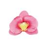 Cabeza de Flor de Falenopsis Grande Serigrafiada Flor Artificial Exportación Boda Francesa Caja de Dulces Accesorios para Cabeza de Flor Tocado Flor Artificial Sombrero Flor