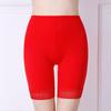 Ropa interior de cintura alta extra grande sin costuras de seda de hielo de Three Rabbit Beauty para mujer, pantalones de seguridad que contraen el vientre, leggings antiexposición