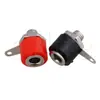 Enchufe Banana de 4MM Enchufe de Prueba Banana Conector Banana de Cuatro Hojas Terminal Enchufe para Amplificador de Potencia